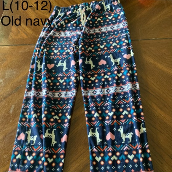 Girls 10-12 old navy pajama pants - Picture 1 of 1